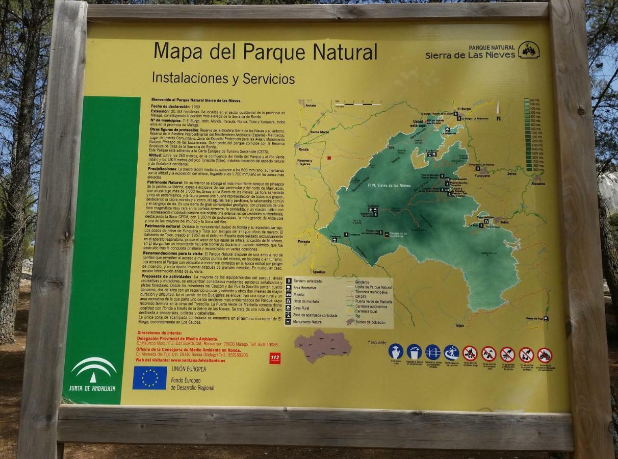 Finca Las Morenas Yunquera Екстериор снимка